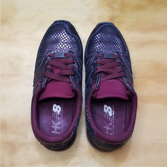 New Balance Heidi Klum U420 Maroon & Black Women's Sneakers Size 5 - Picture 5 of 10